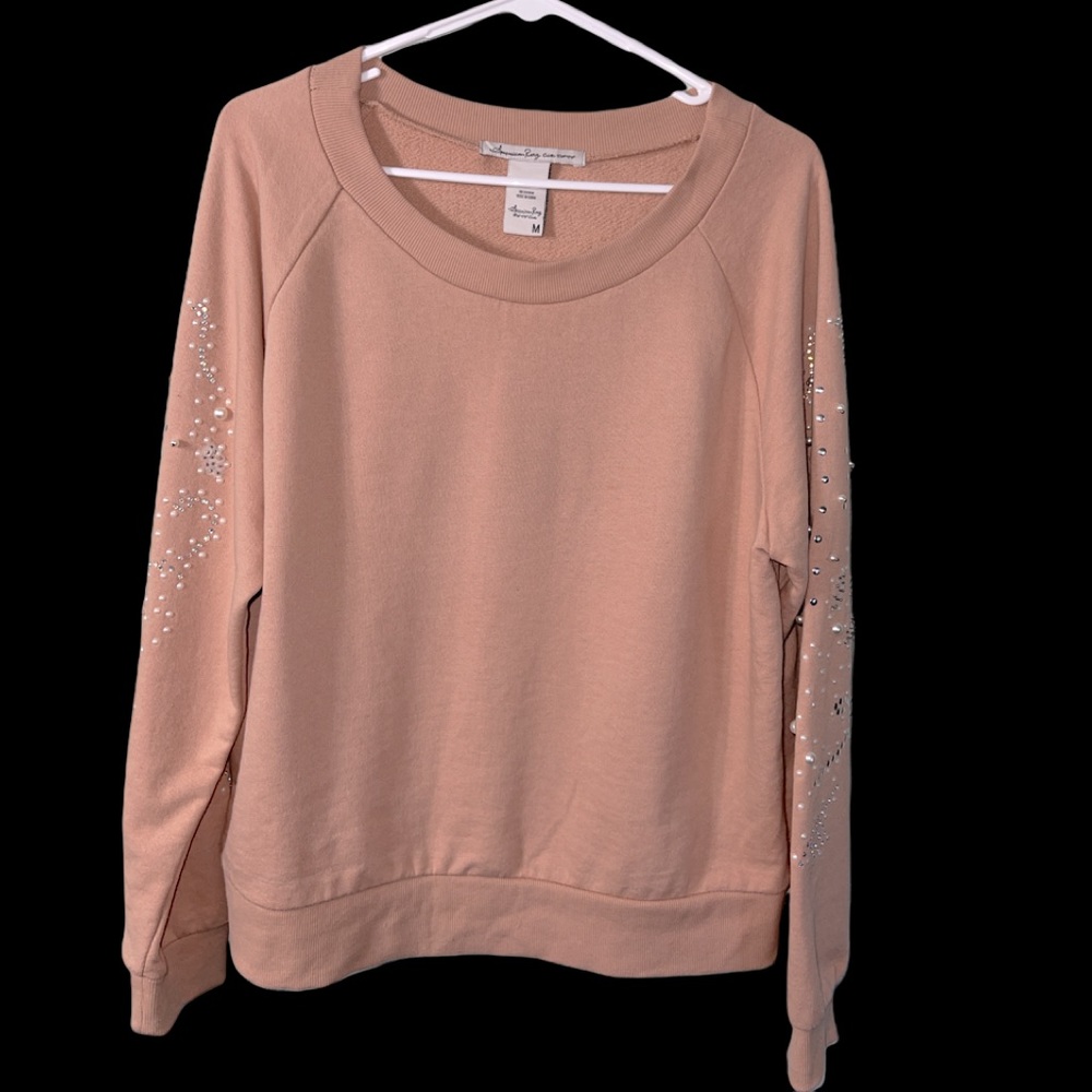 American Rag pearl embellished sweatshirt